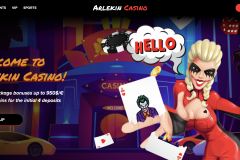 Arlekin Casino Home Page
