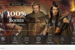 Avalon78 Casino Welcome Screen
