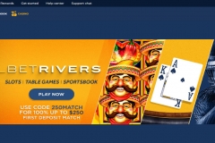 BetRivers Casino Home Page