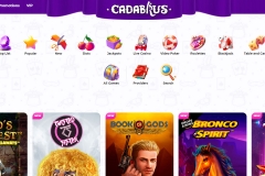 Cadabrus Casino Game Selection