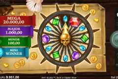 Book of Captain Silver Slot Wheel Feature