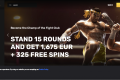 Fight Club Casino Home Page