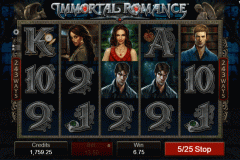 Immortal Romance Slot Win