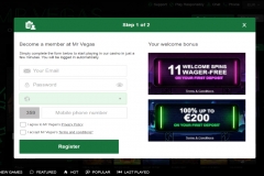 Mr Vegas Casino Registration
