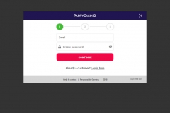 Party Casino Registration