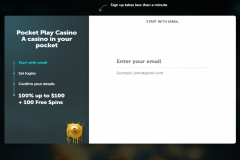 Pocket Play Casino Registration