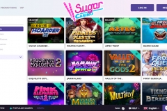 Sugar Casino Games