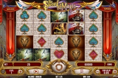 The Sword and The Magic Slot Screenshot