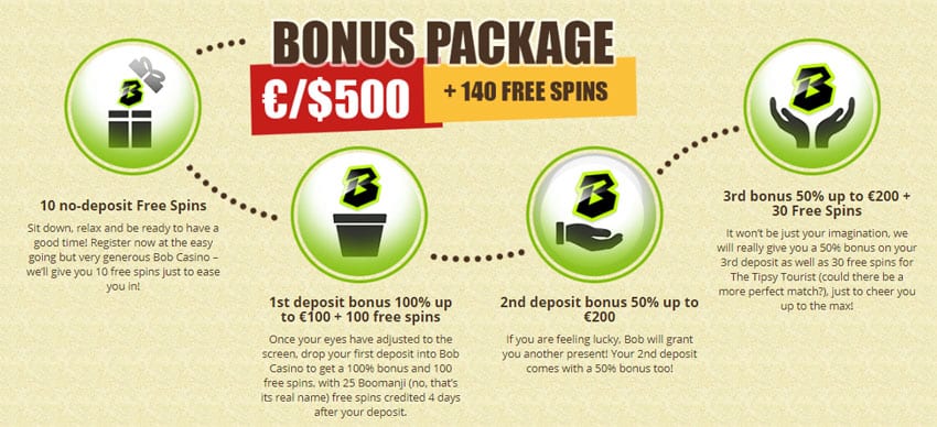 Bob casino no deposit bonus 2018 cz