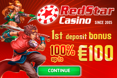 RedStar Casino 1st Deposit Bonus