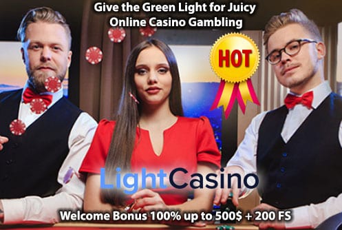Light Casino Welcome Bonus
