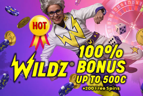 Wildz Casino Hot Bonus