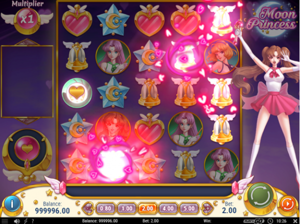 Big Wins with Trinity Bonus on Moon Princess slot