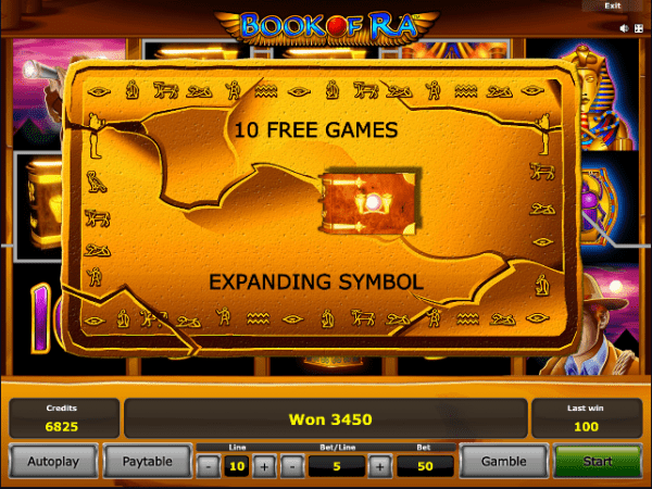 Free games on Book of Ra