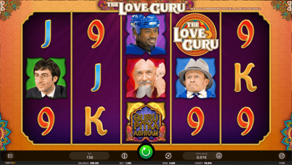 The Love Guru slot by iSoftBet - play it on February the 14th