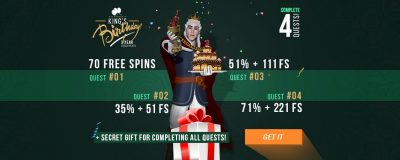 Celebrate The King Billy's Birthday With A King's Birthday Quest