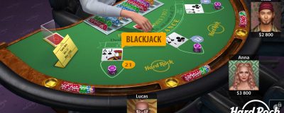 Hard Rock Casino Blackjack screenshot