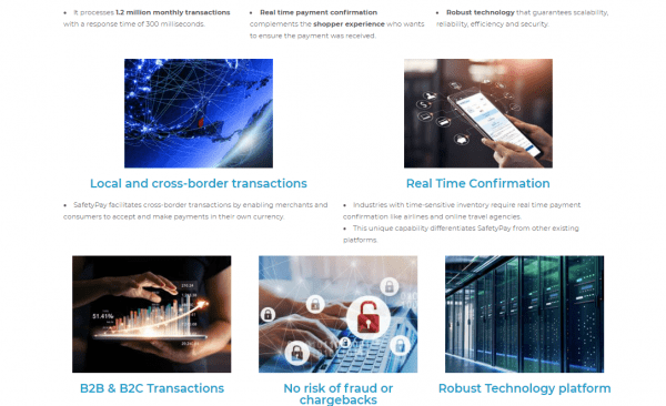 SafetyPay Features