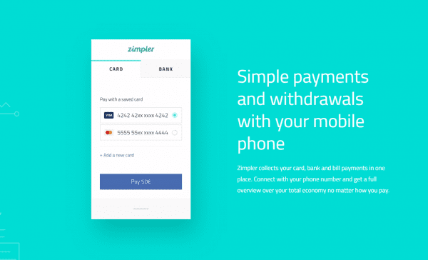 Zimpler payments are free of charge