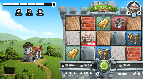Castle Builder is a very immersive slot