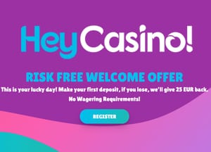 HeyCasino Bonus
