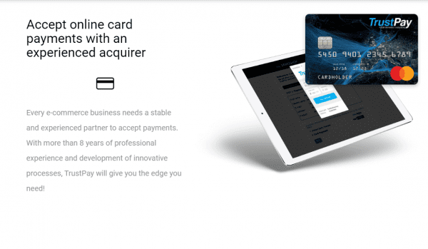TrustPay card are the ideal solution for online payments
