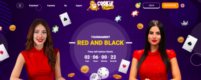 CookieCasino Hosts A Red And Black Live Dealer Game Race