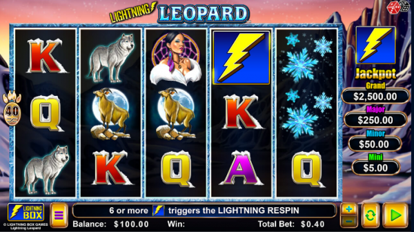 Lightning Leopard is a slot like no other, developed by LightningBox Games