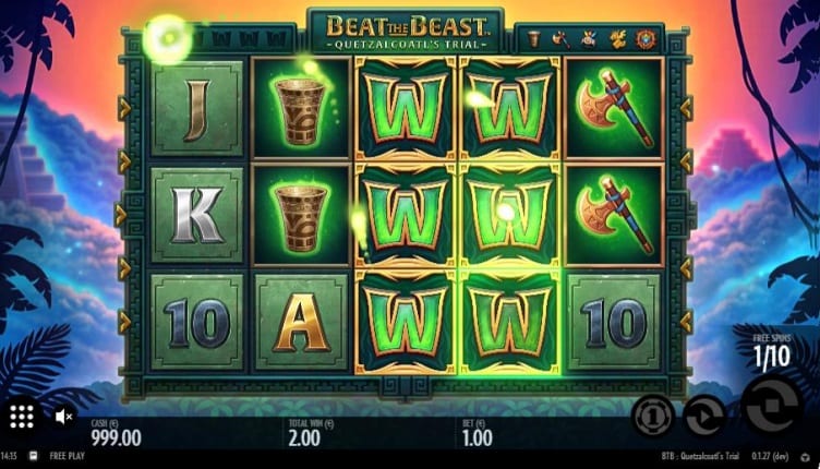 Beat The Beast: Quetzalcoatl's Trial - RTP 96.16% | CasinoDaddy.com