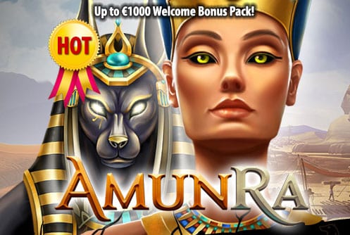 AmunRa Casino Logo Bonuses