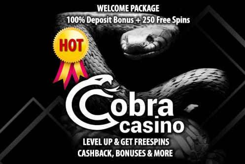 Paket Selamat Datang Cobra Casino
