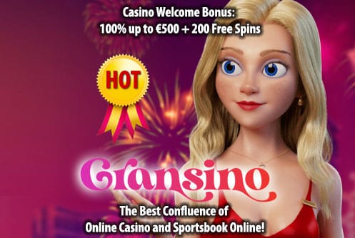 Gransino Casino Welcome Bonus