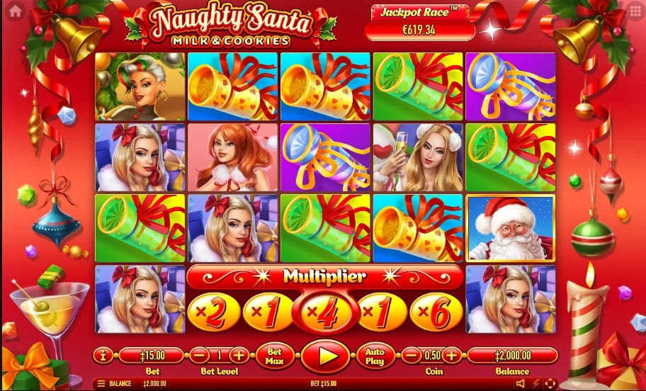 Naughty Santa Slot Multiplier