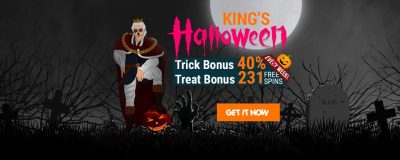King Billy Casino Halloween 2020