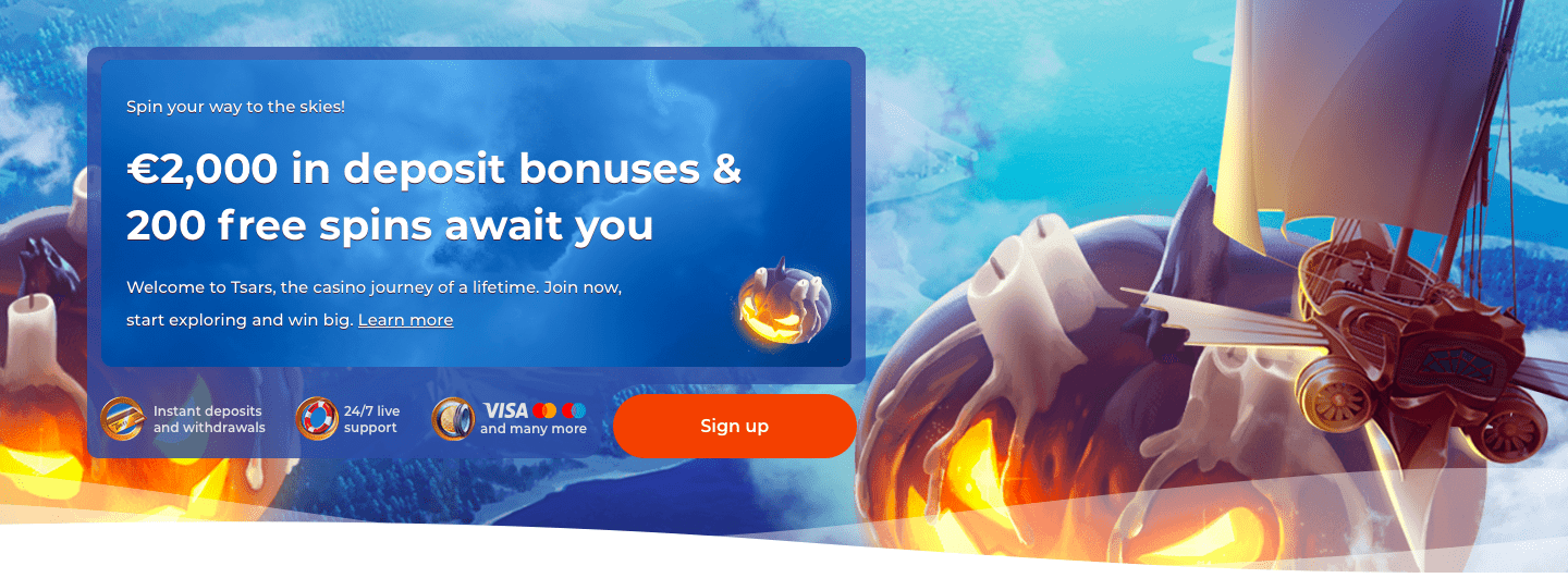 Tsars Casino Halloween Bonuses 2020