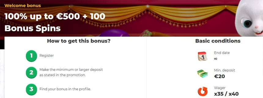 Cadabrus Casino 100 Percent Bonus
