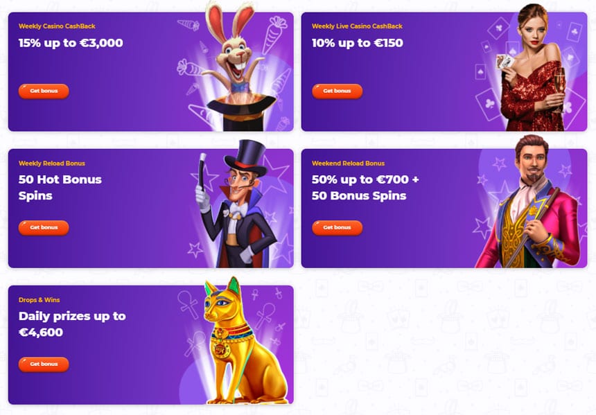 Cadabrus Casino Promotions