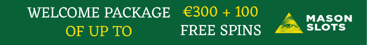 Mason Slot Casino Banner