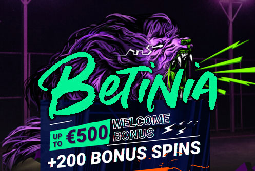 Betinia Casino Welcome bonus