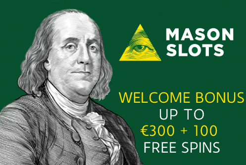 Mason Slots Casino Welcome Bonus