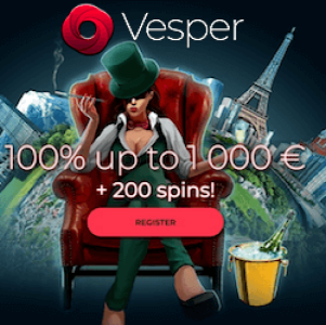 Vesper Casino Bonus