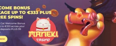Maneki Casino Welcome Bonus