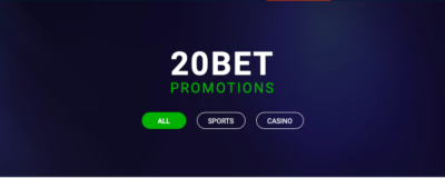 20BET Casino Bonuses