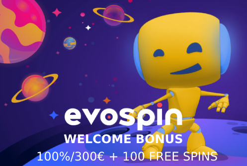 Evospin Casino Welcome Bonus