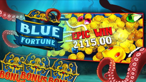 Blue Fortune Slot Epic Win