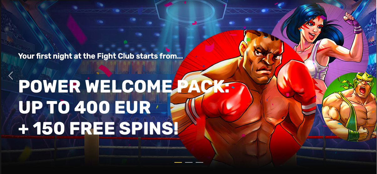 Fight Club Casino Welcome Pack