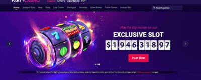 Party Casino Screenshot