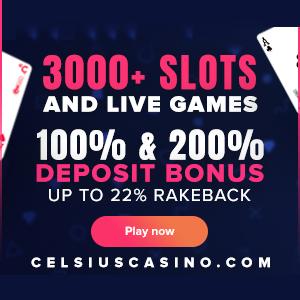 Celsius Casino Bonus