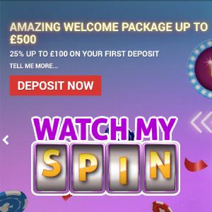 WatchMySpin Casino Bonus