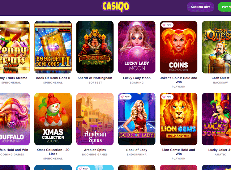 CasiQo Casino Games